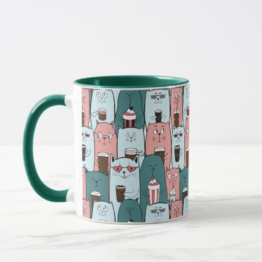 Niedliche Katzen Tasse (Links)