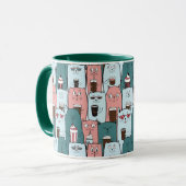 Niedliche Katzen Tasse (Vorderseite Links)