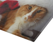 Niedliche Katzen-tragendes Schneidebrett (Ecke)