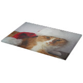 Niedliche Katzen-tragendes Schneidebrett (Ecke)