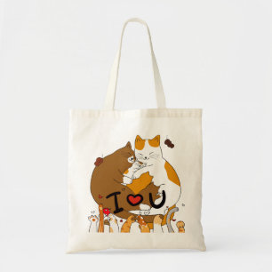 Niedliche Katzen Tragetasche