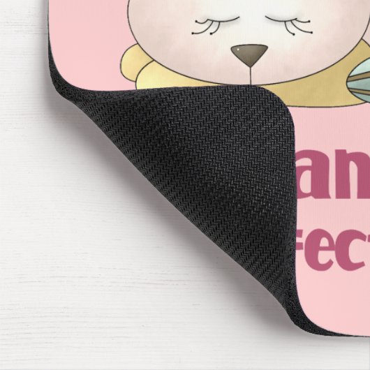 Niedliche Katzen und Buch-T - Shirt Mousepad (Ecke)