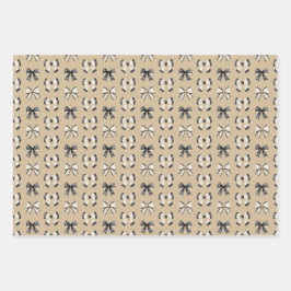 Niedliche Katzen und GeisterHalloween Geschenkpapier Set