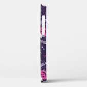 Niedliche Katzen und Kürbis Halloween-Muster Case-Mate iPhone Hülle (Rückseite / Links)