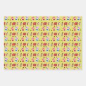 Niedliche Katzen und präsentiert handgefertigte Mu Geschenkpapier Set (Vorderseite 2)