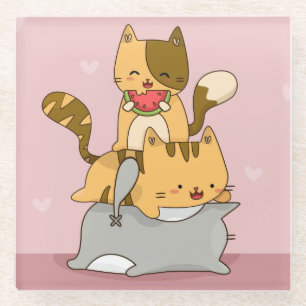 Niedliche Katzen Untersetzer