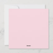 Niedliche Katzen-Urlaubskarte Feiertagskarte (Rückseite)