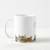 Niedliche Katzen Verschiedene Tasse (Links)