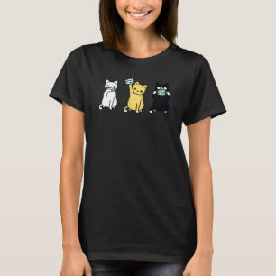 Niedliche Katzenanzug Maske Niedlich Adorable Kitt T-Shirt