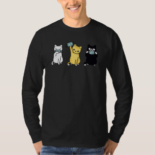 Niedliche Katzenanzug Maske Niedlich Adorable Kitt T-Shirt