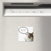 niedliche Katzenblase +Sprechblase Magnet (In Situ (Geschirrspüler))