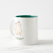 Niedliche Katzenfreunde Tasse (Vorderseite Links)