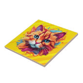 Niedliche Katzengesicht-87002 Fliese (Seite)