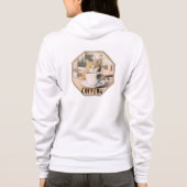 Niedliche Katzenjacke Hoodie (Rückseite)