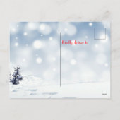 Niedliche Katzenjause Feiertagspostkarte (Rückseite)