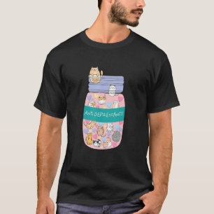 Niedliche Katzenkätzchen Antidepressiva auf forens T-Shirt