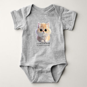 Niedliche Katzenkätzchen Baby Strampler