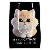 Niedliche Katzenkätzchen Mittlere Geschenktüte (Rückseite)
