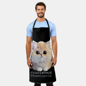 Niedliche Katzenkätzchen Schürze (Getragen)