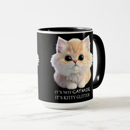 Niedliche Katzenkätzchen Tasse (VorderseiteRechts)