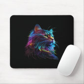 Niedliche Katzenkatze Für Kittenliebhaber Kunst, K Mousepad (Mit Mouse)