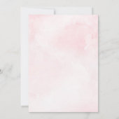 Niedliche Katzenkatze-Party Einladung (Rückseite)