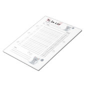 Niedliche Katzenkatze, um die Verknüpfung mit Note Notizblock (angewinkelt)