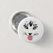 niedliche Katzenknöpfe Button (Vorne & Hinten)