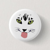 niedliche Katzenknöpfe Button (Vorderseite)