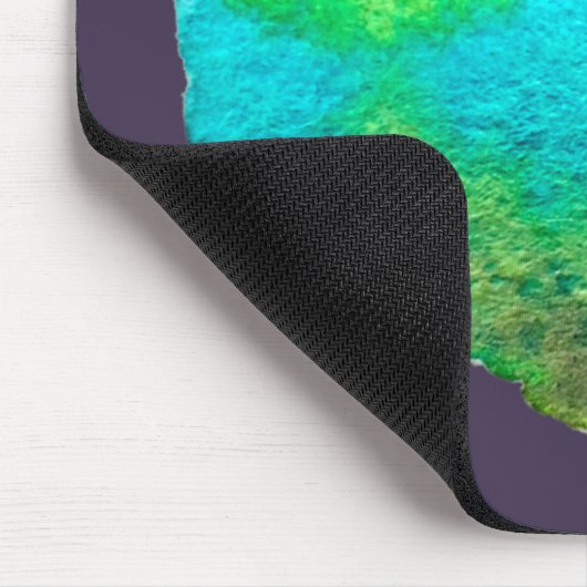 Niedliche Katzenkunstdarstellung Mousepad (Ecke)