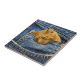 Niedliche Katzenliebhaber Sake-Geschenk Fliese (Seite)