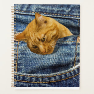 Niedliche Katzenliebhaber Sake-Geschenk Planer
