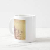 Niedliche Katzenliebling Kaffeetasse (Vorderseite Links)