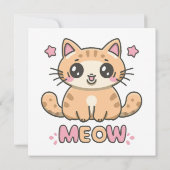 niedliche Katzenmabe (Rückseite)