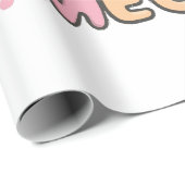 niedliche Katzenmabe Geschenkpapier (Rolleneckpunkt)
