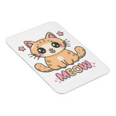 niedliche Katzenmabe Magnet (Rechte Seite)