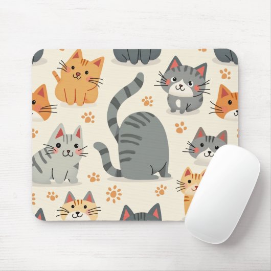 niedliche Katzenmaus Mousepad (Mit Mouse)
