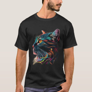 Niedliche Katzenmomente Schöne Katzenmuster T-Shirt