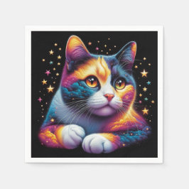 Niedliche Katzennapkins! Serviette