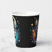 Niedliche Katzenpapiertasse! Pappbecher (Links)