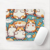 niedliche Katzenpolster Mousepad (Mit Mouse)