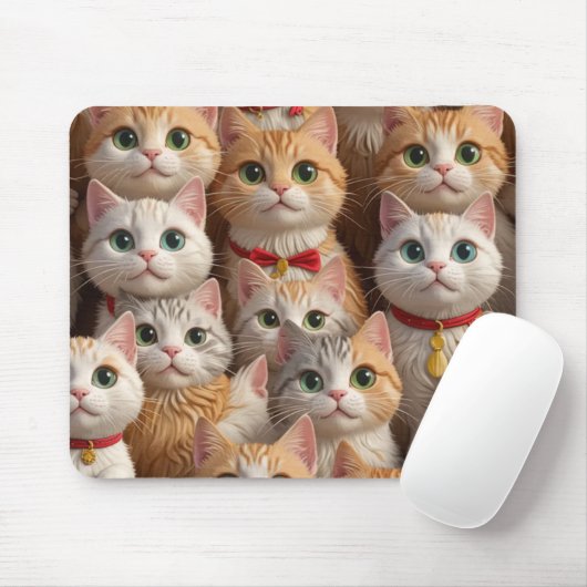 niedliche Katzenpolster Mousepad (Mit Mouse)