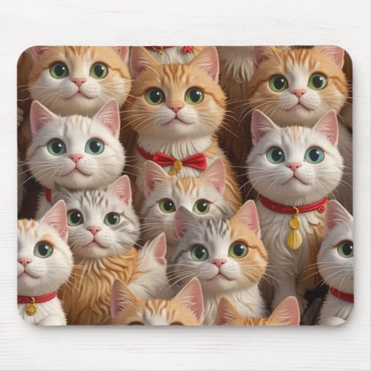 niedliche Katzenpolster Mousepad (Vorne)