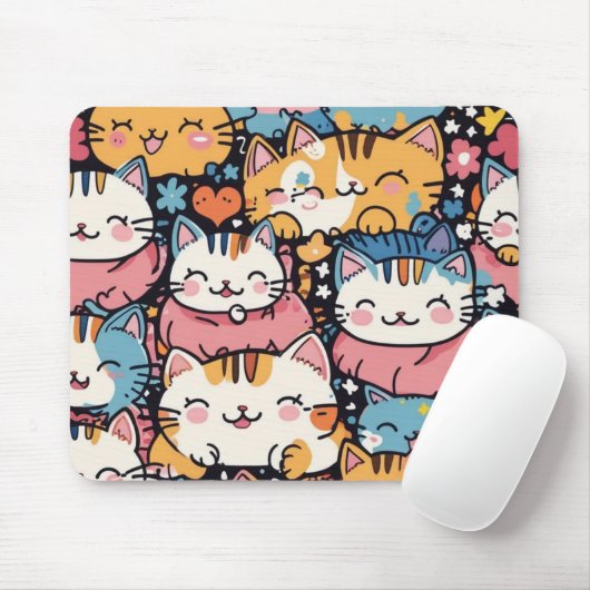 niedliche Katzenpolster Mousepad (Mit Mouse)