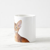 Niedliche Katzenrassen einschließlich einer Abessi Kaffeetasse (Mittel)
