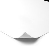 Niedliche Katzenskizze II Poster (Ecke)