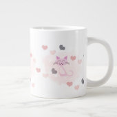 Niedliche KatzenTasse Jumbo-Tasse (Rechts)