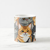 niedliche KatzenTasse Kaffeetasse (Mittel)