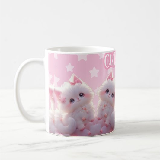 Niedliche KatzenTasse Kaffeetasse (Links)