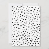 Niedliche Katzenthema-Party Einladung (Rückseite)